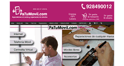 Desktop Screenshot of patumovil.com